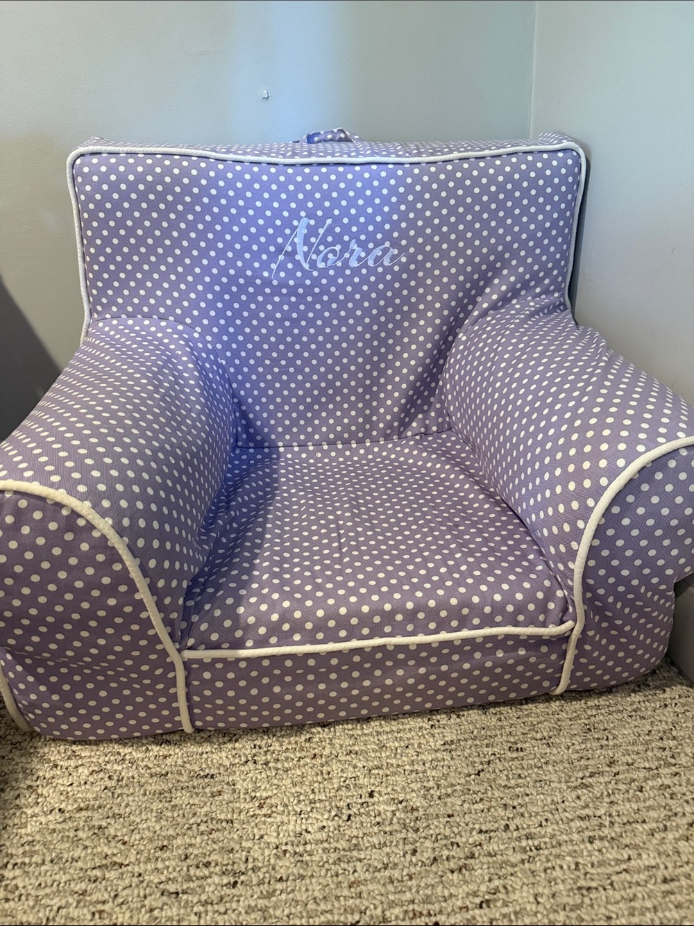 Pottery Barn Kids Chair with Nora Cover